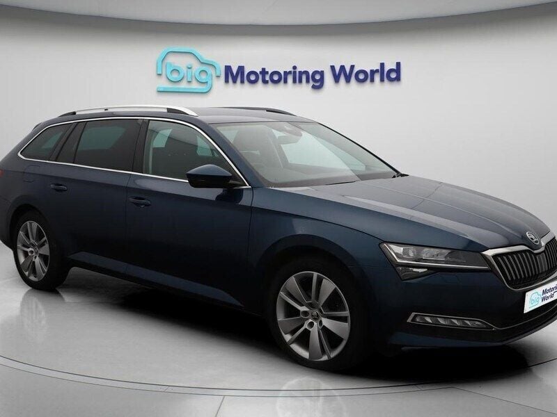 Blue Used 2020 Skoda Superb SE L Estate | £16,300 (Good price) - Image 1/4