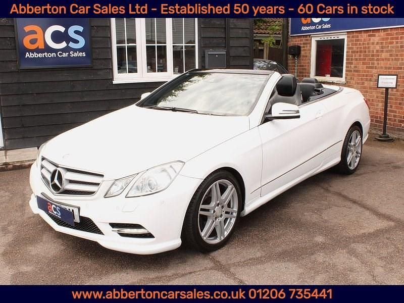 Begagnad Mercedes E250 2012 Vit Cab