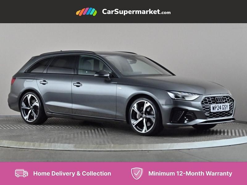 Grey Used 2024 Audi A4 Black Edition Estate | £29,997 (Expensive) - Image 1/4