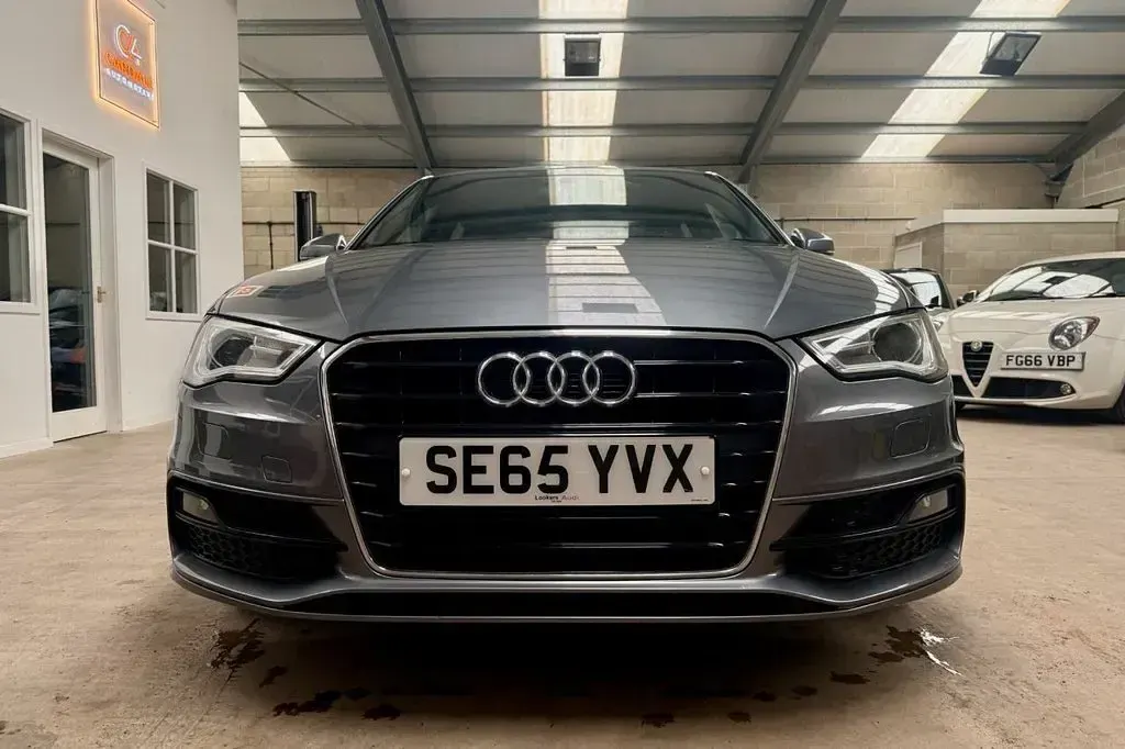 Used Audi A3 Sportback S-Line 150 HP (110 kW) 2016 Grey Hatchback