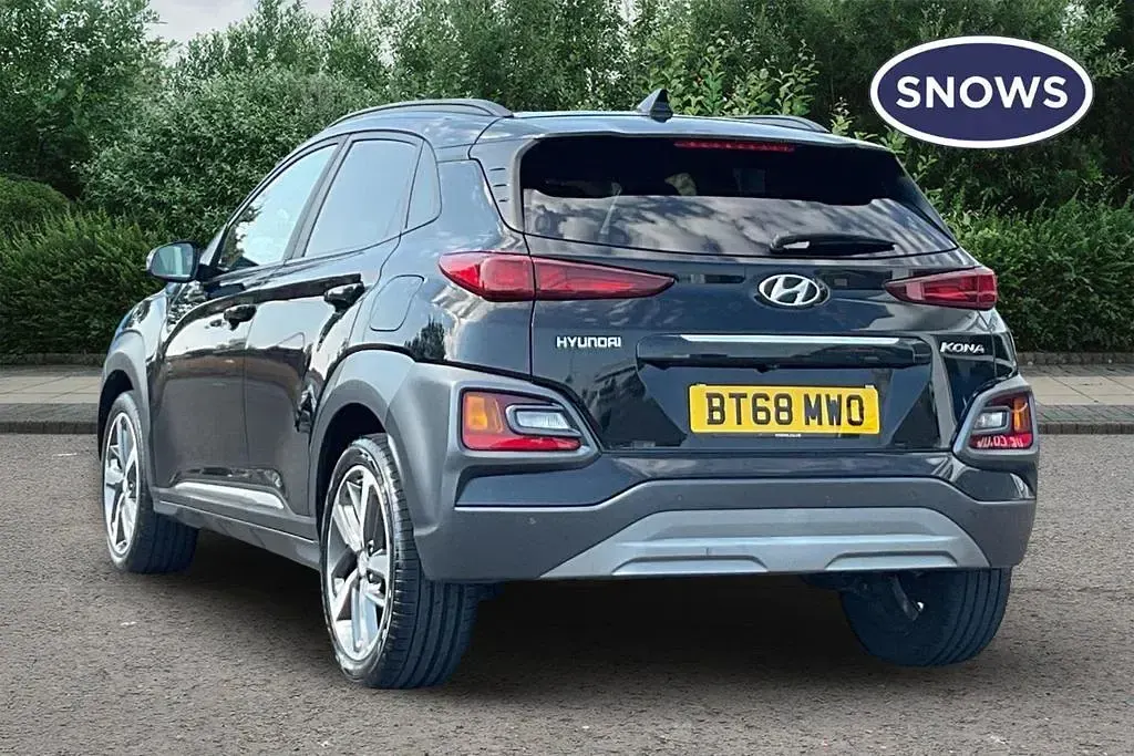 Used Hyundai Kona Premium 120 HP (88 kW) 2018 Black SUV