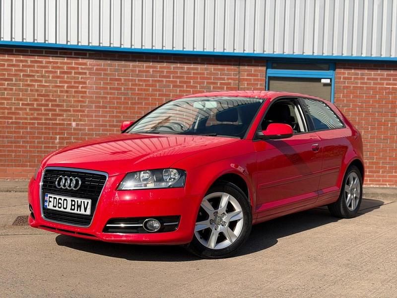 Used Audi A3 2011 Red Hatchback