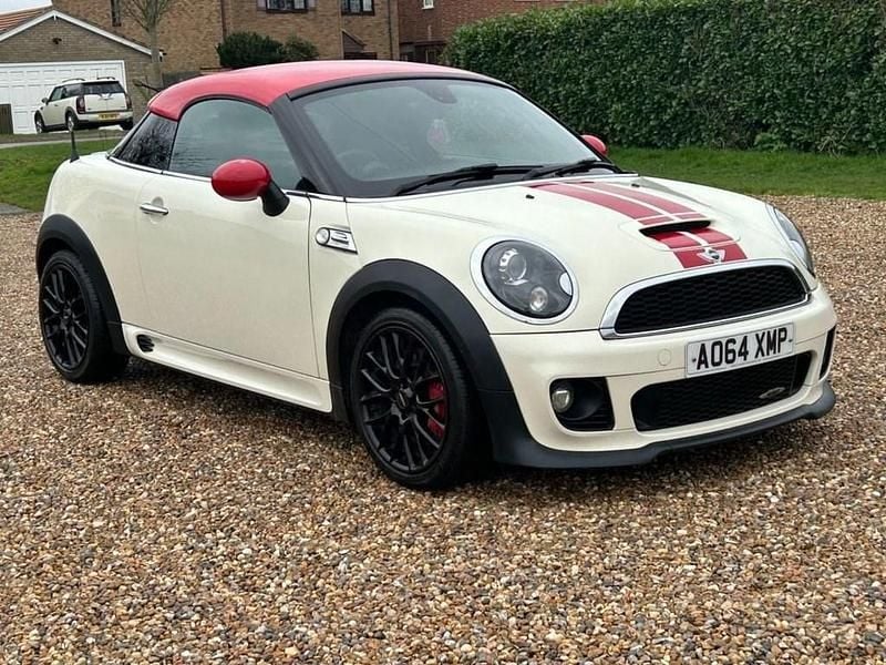Used Mini John Cooper Works Coupé 2014 White Coupe