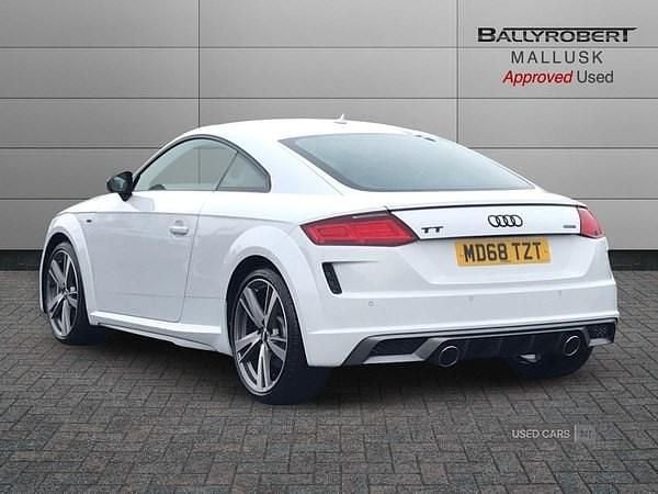 Used Audi TT S-Line 245 HP (180 kW) 2019 White Coupe