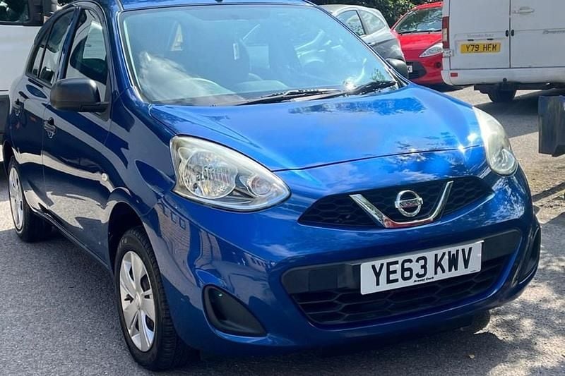 Blue Used 2013 Nissan Micra Visia Hatchback | £3,485 (Fair price) - Image 1/1