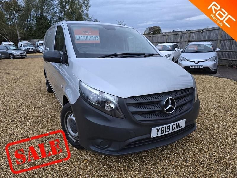Silver Used 2019 Mercedes Vito Van | £9,000 - Image 1/4