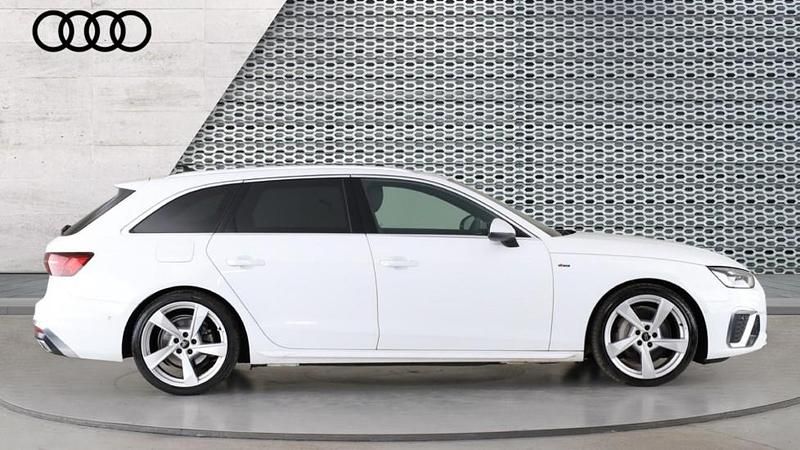 Used Audi A4 S-Line 204 HP (150 kW) 2023 White Estate