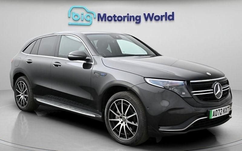 Used Mercedes EQC400 AMG line 300 kW (408 HP) 2022 Grey SUV