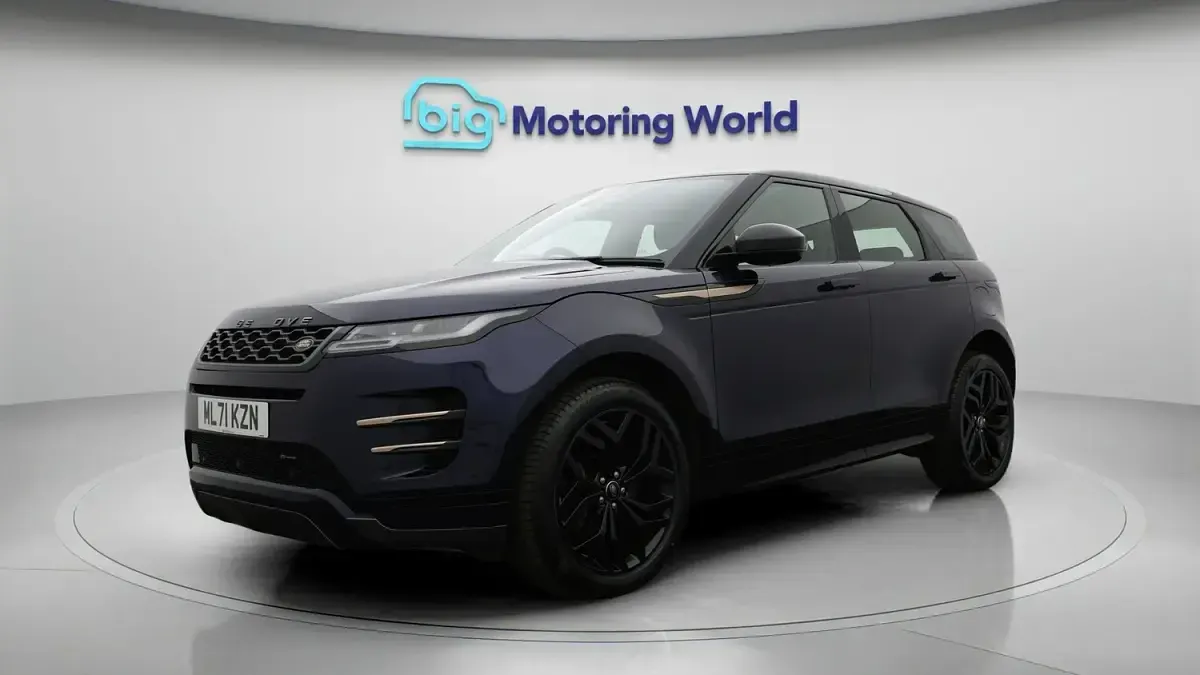 Used Land Rover Range Rover evoque SE Dynamic 309 HP (227 kW) 2021 Blue SUV