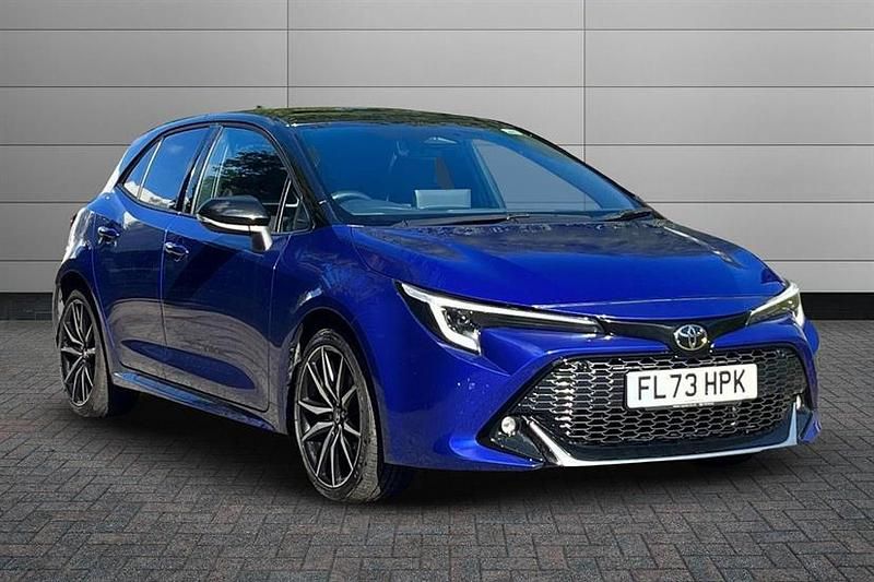 Juniper blue Used 2023 Toyota Corolla Sport Hatchback | £23,695 (Fair price) - Image 1/4