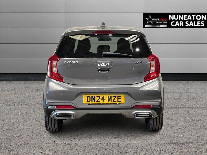 Used Kia Picanto X-Line 66 HP (48 kW) 2024 Grey Hatchback