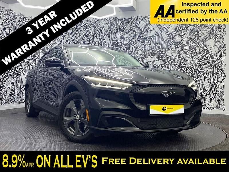 Black Used 2022 Ford Mustang Mach-E Extended Range SUV | £21,000 (Fair price) - Image 1/2