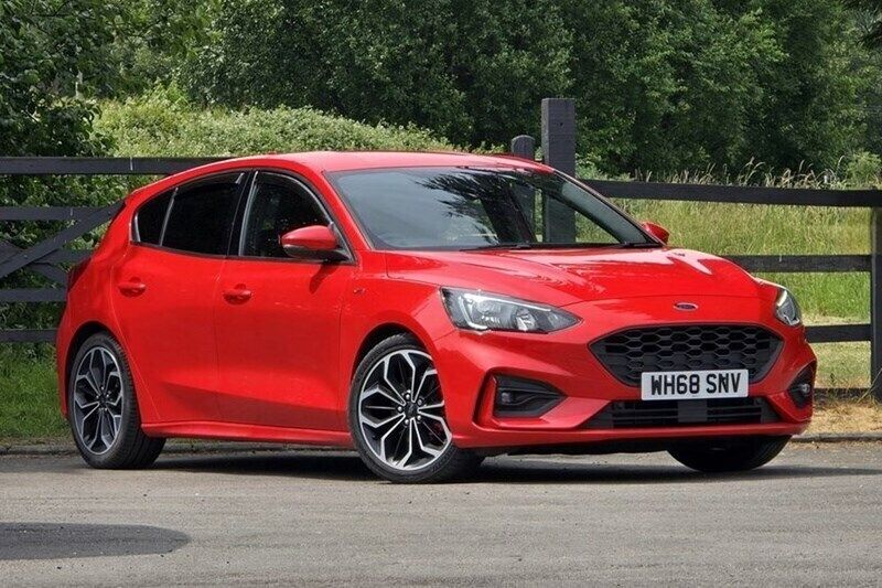 Red Used 2019 Ford Focus ST-Line X Hatchback | £9,999 (Good price) - Image 1/1
