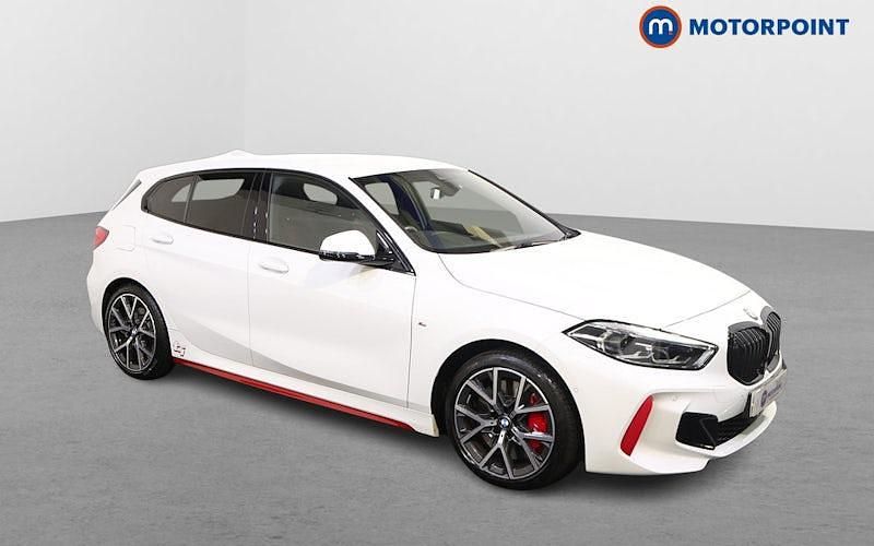 White Used 2024 BMW 128 Comfort Edition Hatchback | £27,799 (Fair price) - Image 1/4