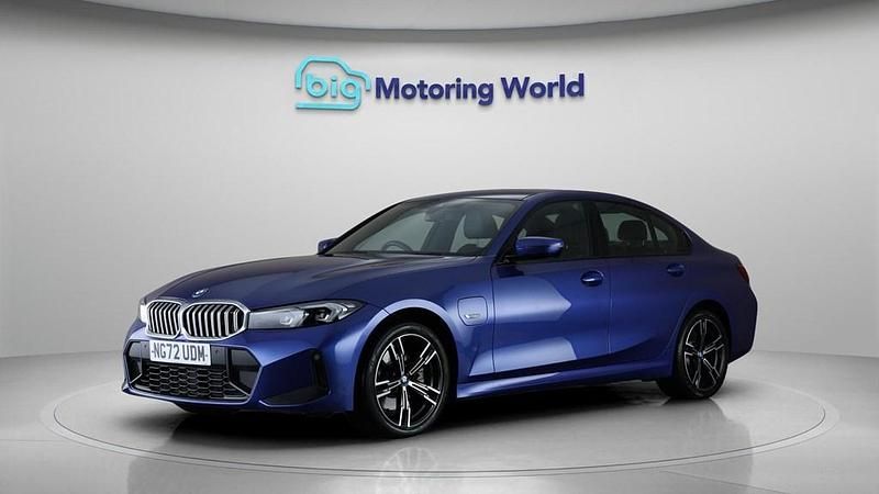 Used BMW 330e M Sport 292 HP (214 kW) 2023 Blue Sedan