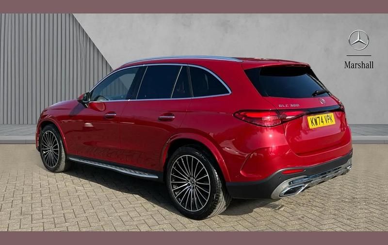 Used Mercedes GLC300e AMG Line Premium Plus 254 HP (186 kW) 2025 Red SUV