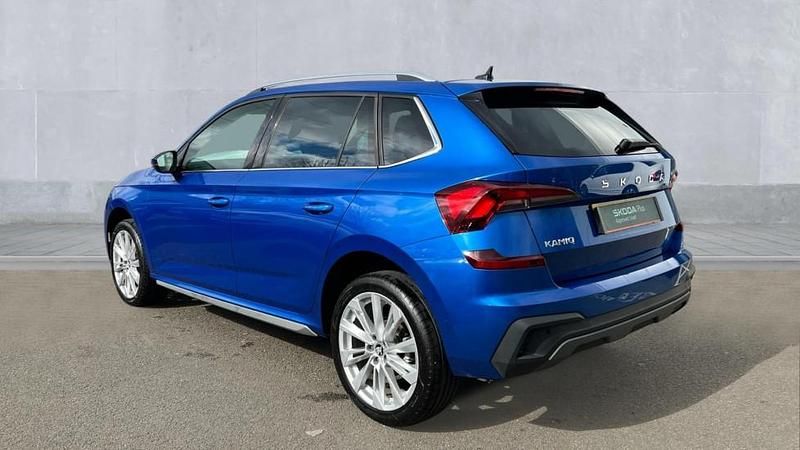 Used Skoda Kamiq SE L 150 HP (110 kW) 2025 Race blue metallic SUV