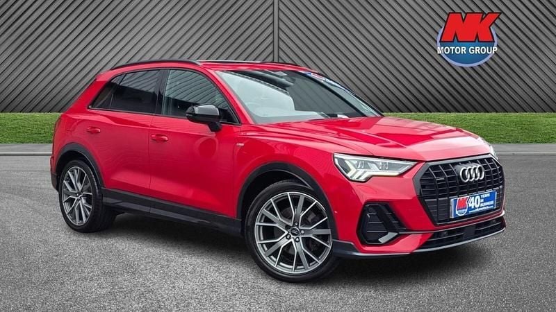 Red Used 2019 Audi Q3 Advanced SUV | £26,999 (Good price) - Image 1/4