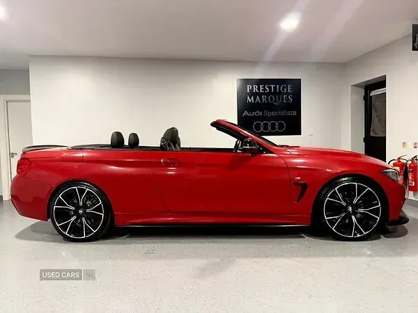 Used BMW 430 Cabriolet M Sport 255 HP (187 kW) 2016 Red Cabriolet