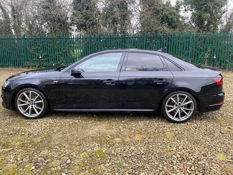 Used Audi A4 Black Edition 150 HP (110 kW) 2018 Black Sedan