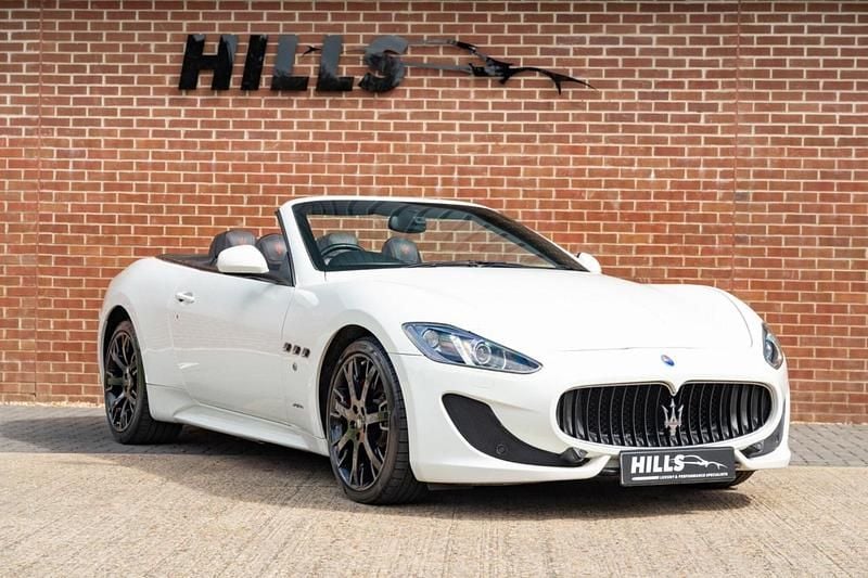 Used Maserati GranCabrio 2014 White Cabriolet