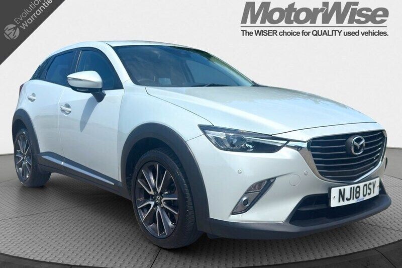 Silver Used 2018 Mazda CX-3 Inclusive SUV | £9,995 (Fair price) - Image 1/1