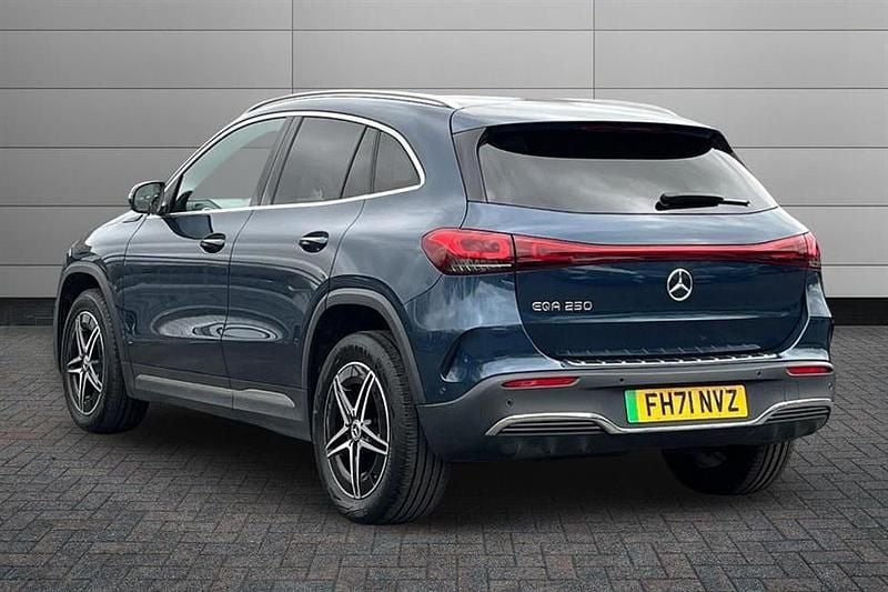 Used Mercedes EQA250 AMG line 139 kW (190 HP) 2022 Denim blue SUV