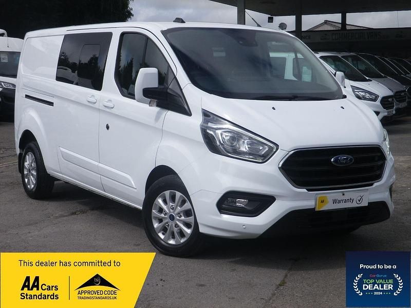 White Used 2022 Ford Transit Custom Limited Cabriolet | £19,995 (Good price) - Image 1/2