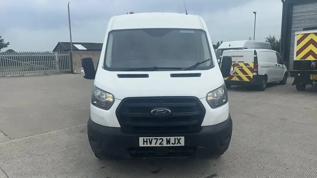 Used Ford Transit 130 HP (95 kW) 2022 White Van