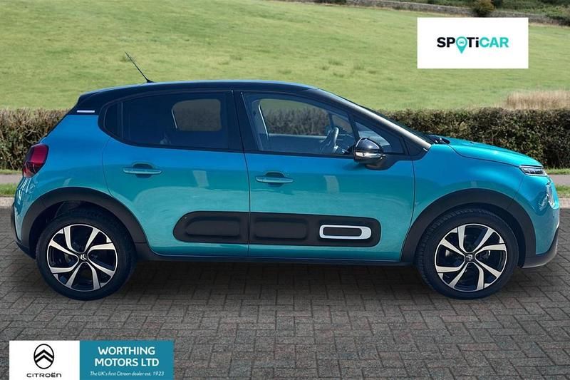 Used Citroën C3 PureTech 108 HP (79 kW) 2023 Blue Hatchback