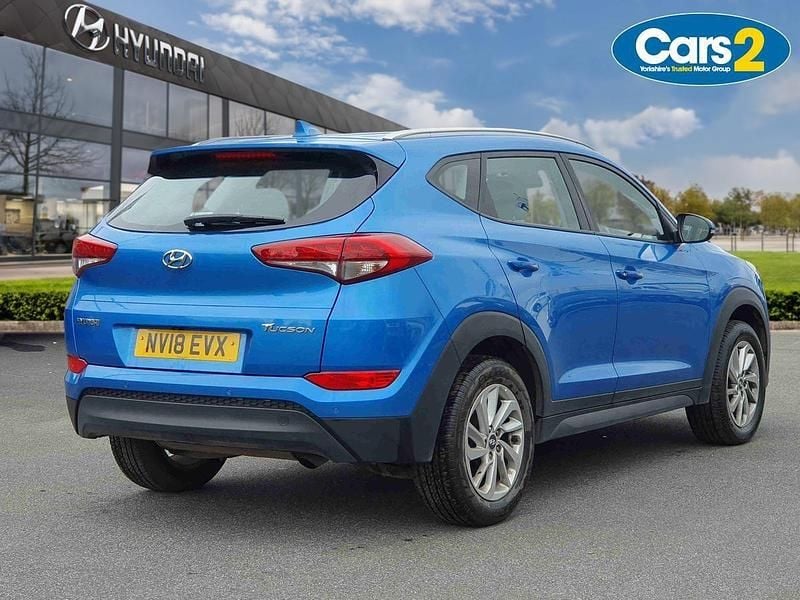 Used Hyundai Tucson SE 177 HP (130 kW) 2018 Blue SUV