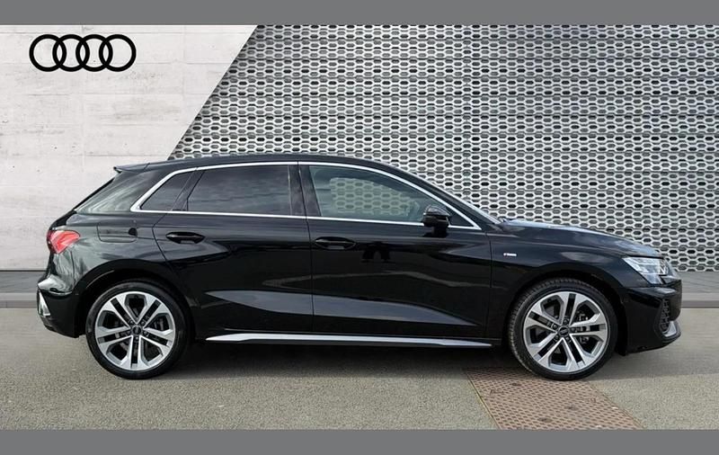 Used Audi A3 e-tron S-Line 200 HP (147 kW) 2025 Black Hatchback