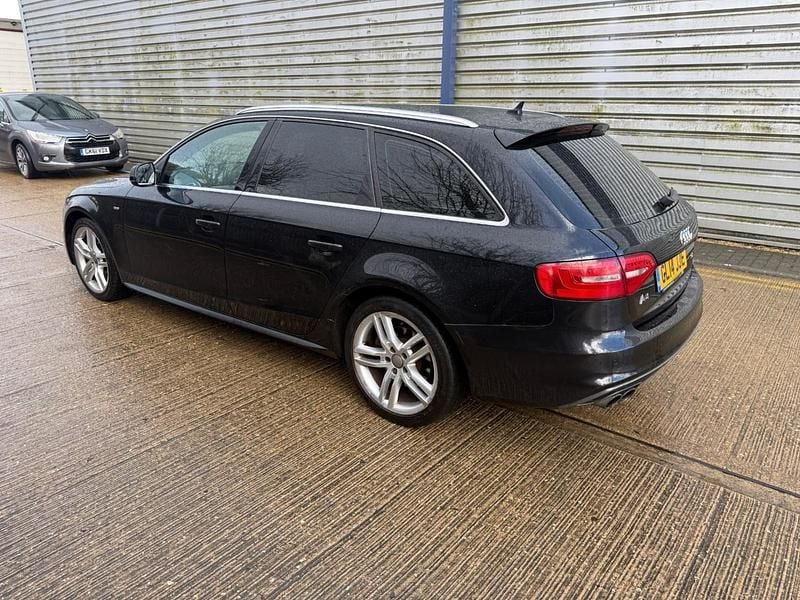 Used Audi A4 S-Line 2014 Black Estate