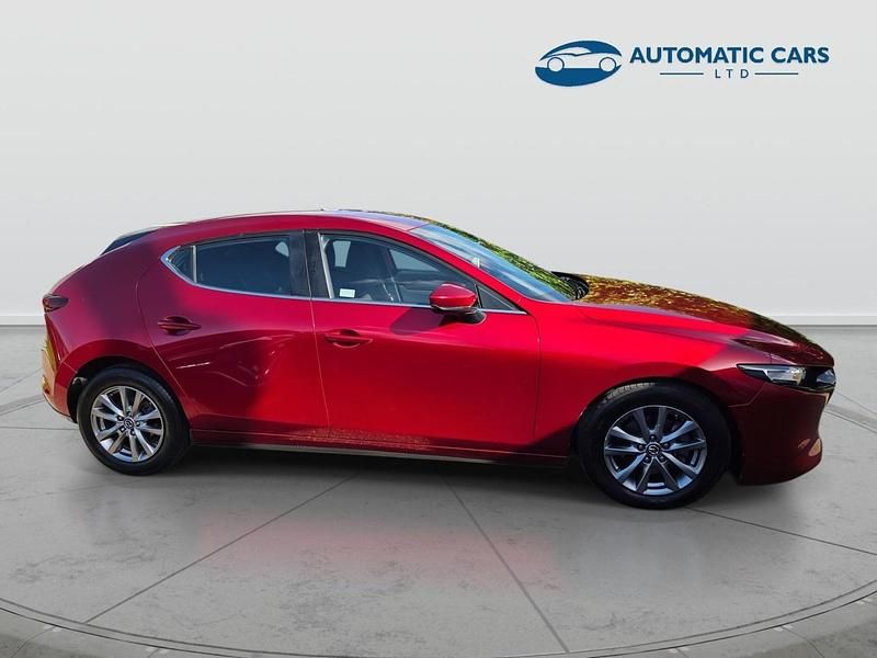 Begagnad Mazda 3 162 HK (119 kW) 2019 Röd Halvkombi