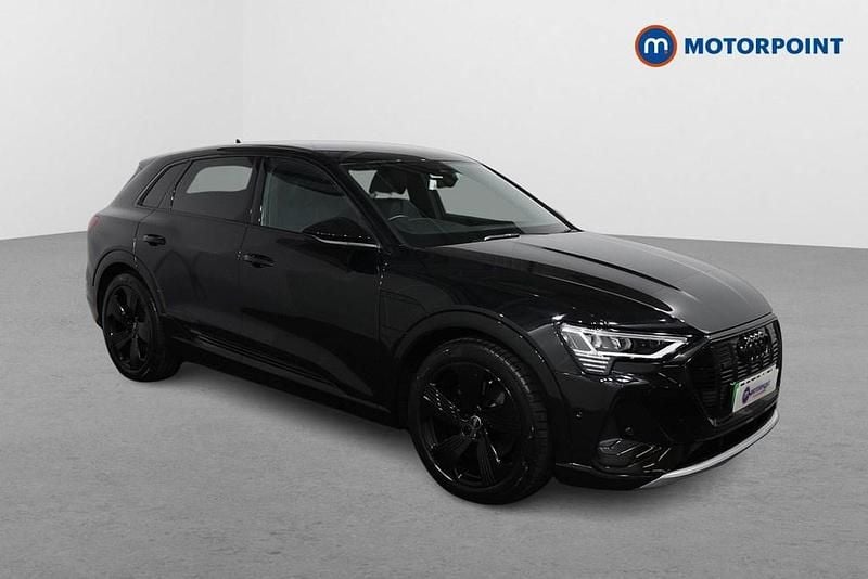 Black Used 2022 Audi e-tron S-Line SUV | £26,399 (Expensive) - Image 1/4