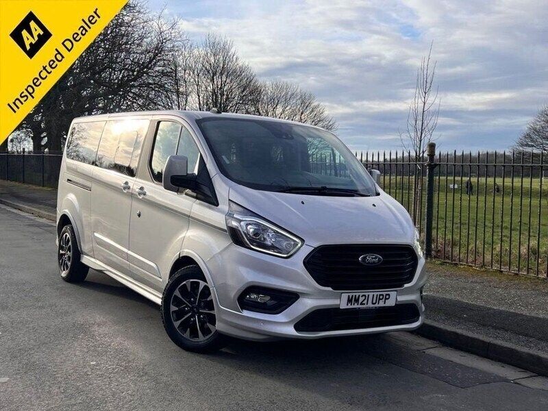 Silver Used 2021 Ford Tourneo Custom Sport | £29,995 - Image 1/4
