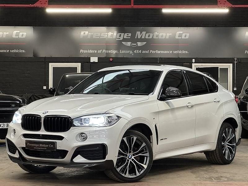 Used BMW X6 M Sport 2018 Mineral white SUV