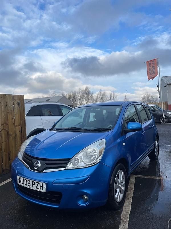 Used Nissan Note Acenta 88 HP (64 kW) 2009 Blue MPV