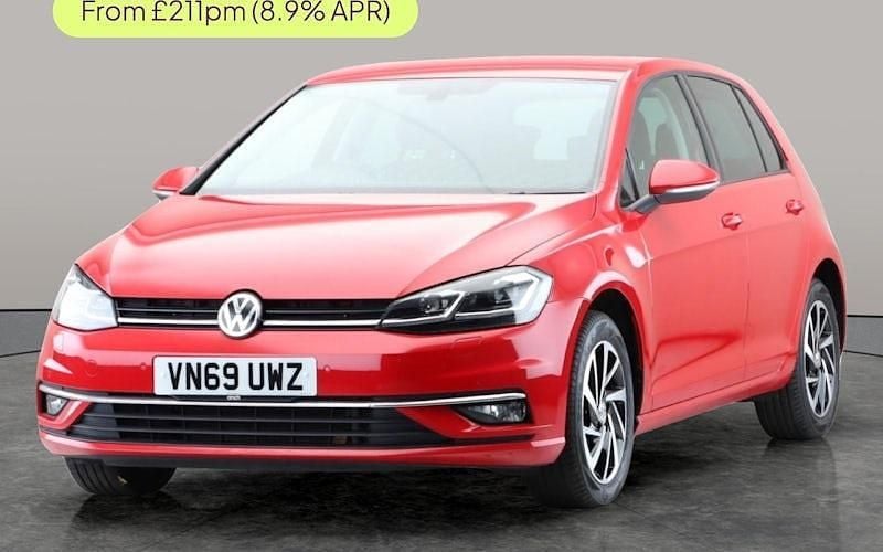 Begagnad VW Golf VII Edition 150 HK (110 kW) 2020 Röd Halvkombi