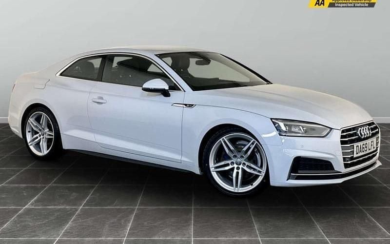 White Used 2019 Audi A5 S-Line Coupe | £12,995 (Good price) - Image 1/2