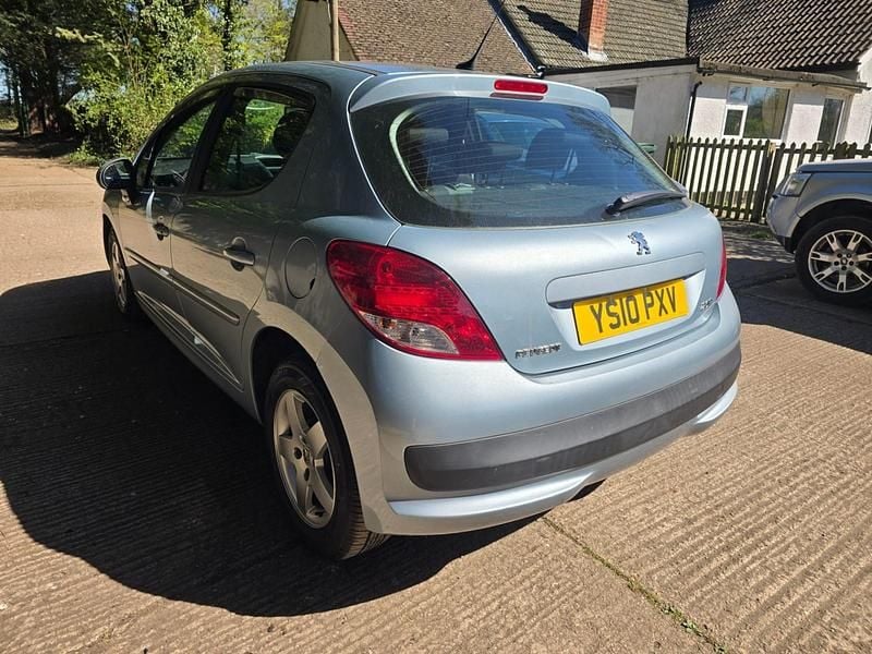 Used Peugeot 207 95 HP (69 kW) 2010 Blue Hatchback
