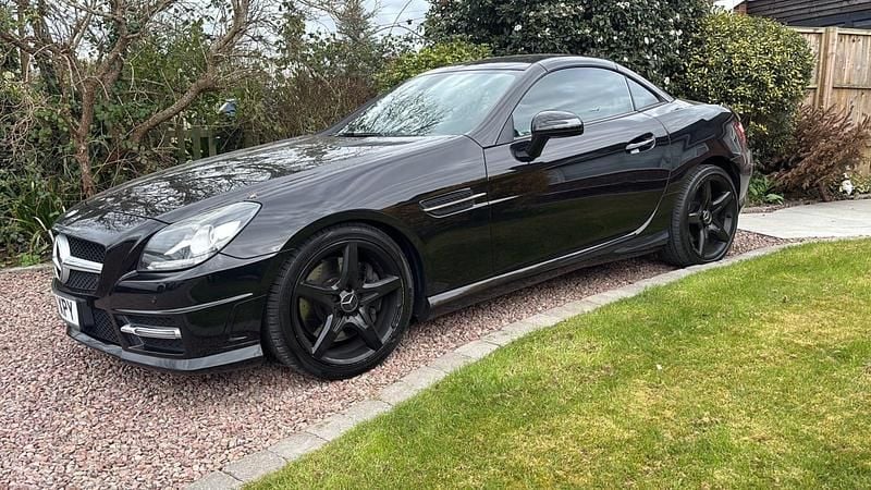 Used Mercedes SLK250 AMG 2014 Black Cabriolet