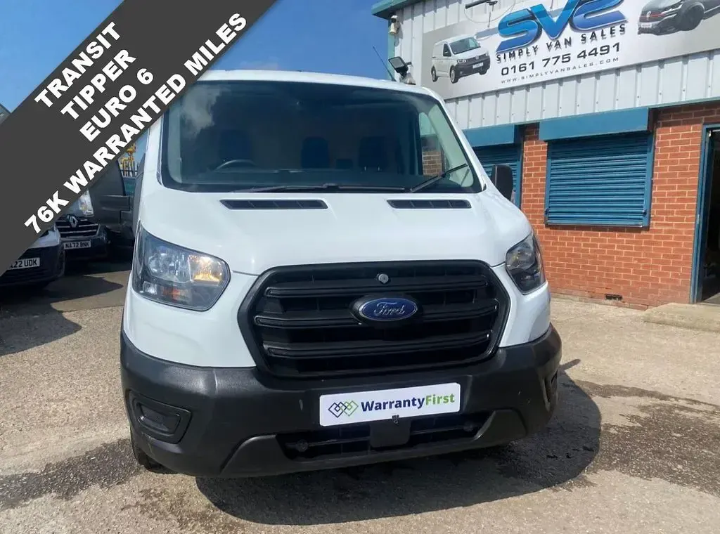 Used Ford Transit S 130 HP (95 kW) 2020 White Cabriolet
