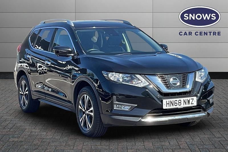 Black Used 2018 Nissan X-Trail N-Connecta SUV | £12,699 - Image 1/4