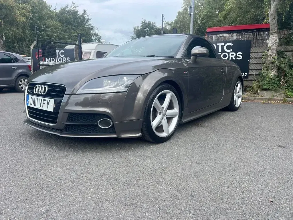 Used Audi TT Roadster S-Line 170 HP (125 kW) 2011 Grey Cabriolet