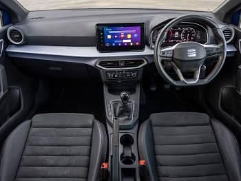 Used Seat Ibiza FR Sport 95 HP (69 kW) 2022 Blue Hatchback