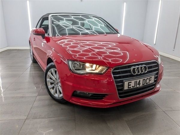 Red Used 2014 Audi A3 Cabriolet Cabriolet | £9,490 (Good price) - Image 1/1
