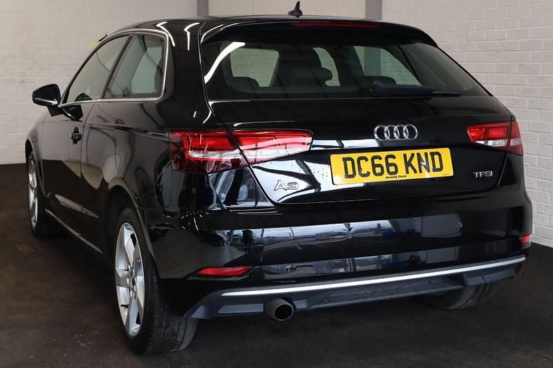 Used Audi A3 Sport 115 HP (84 kW) 2016 Black Hatchback