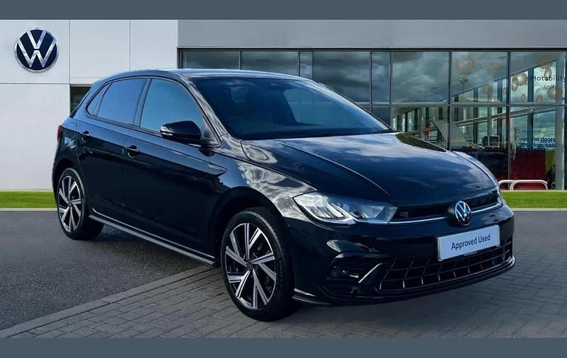 Black Used 2023 VW Polo R-line Hatchback | £18,617 (A bit pricey) - Image 1/4