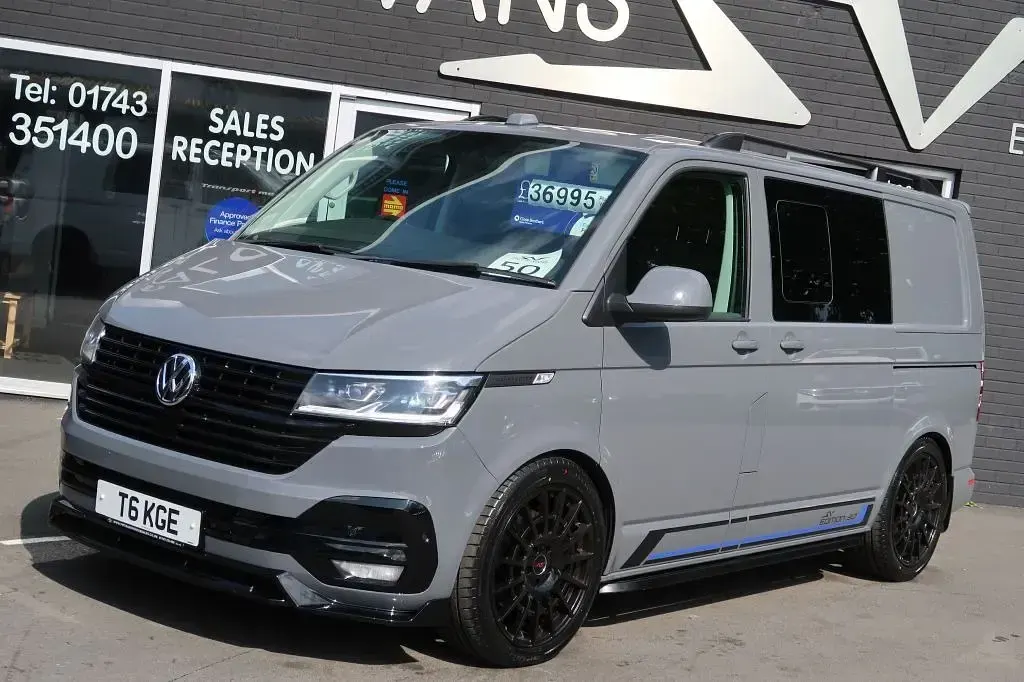 Used VW T6.1 Highline 150 HP (110 kW) 2019 Grey Van